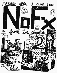 NoFX at Mike and Brads Lower Deck